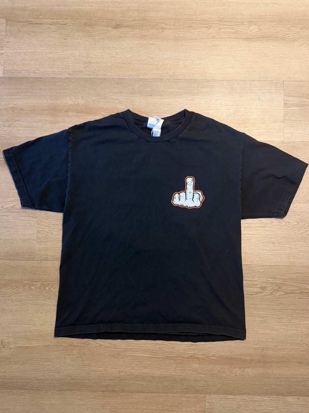 Y2K Middle Finger t-shirt